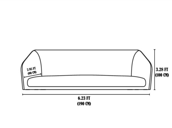 RECTANGULAR SOFA